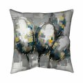 Begin Home Decor 26 x 26 in. Tulips-Double Sided Print Indoor Pillow 5541-2626-FL71-1
